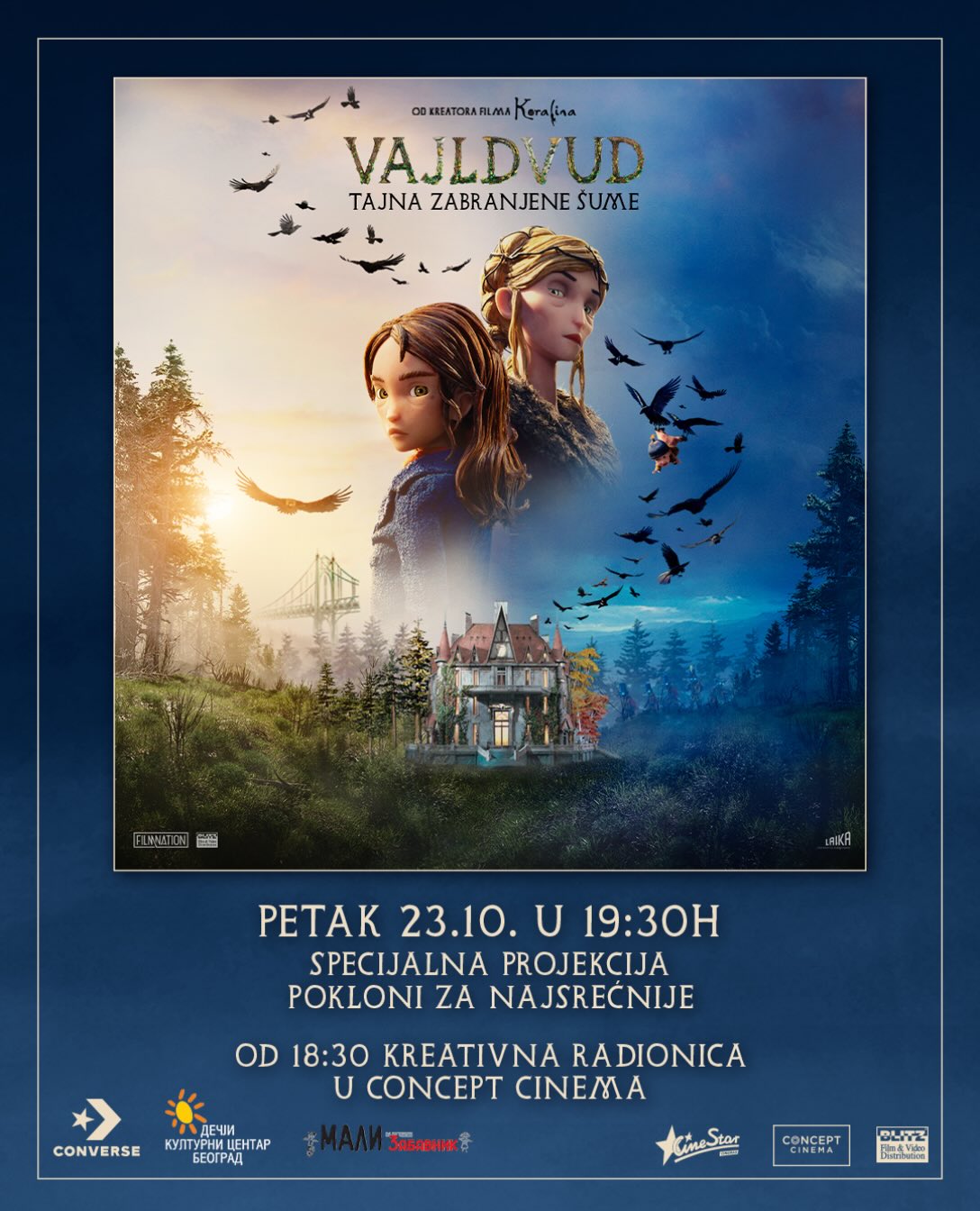 Atraktivni filmski dogadjaji u Concept Cinema  i CineStar bioskopima do kraja oktobra
